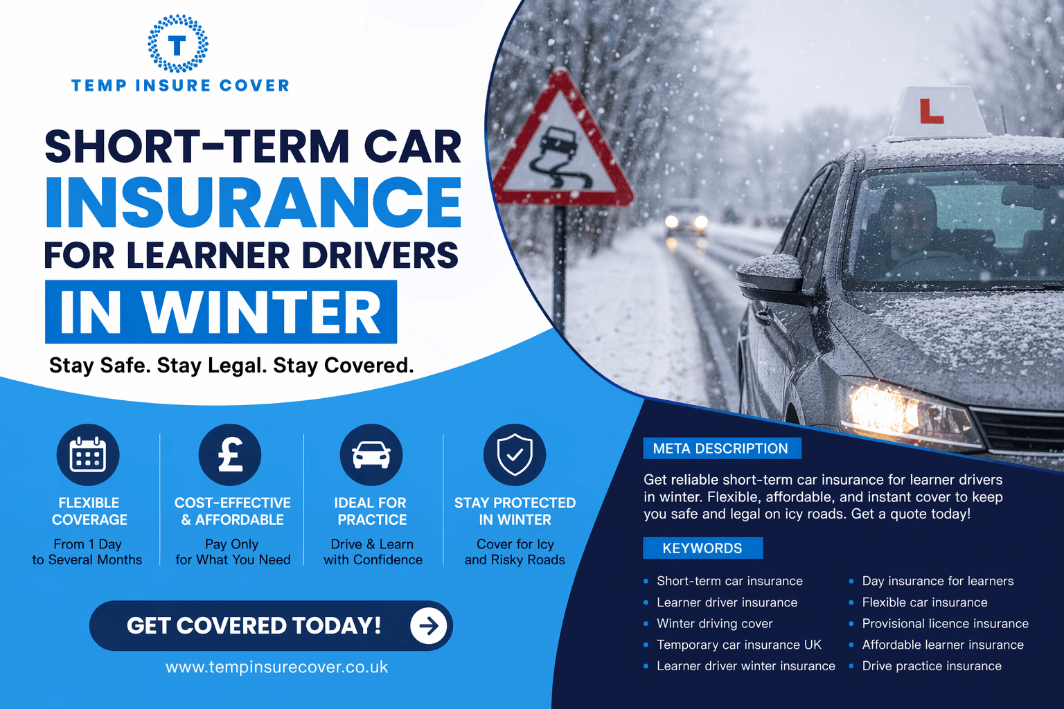 Short-Term Car Insurance for Learner Drivers in Winter: 7 Powerful Benefits You Must Know